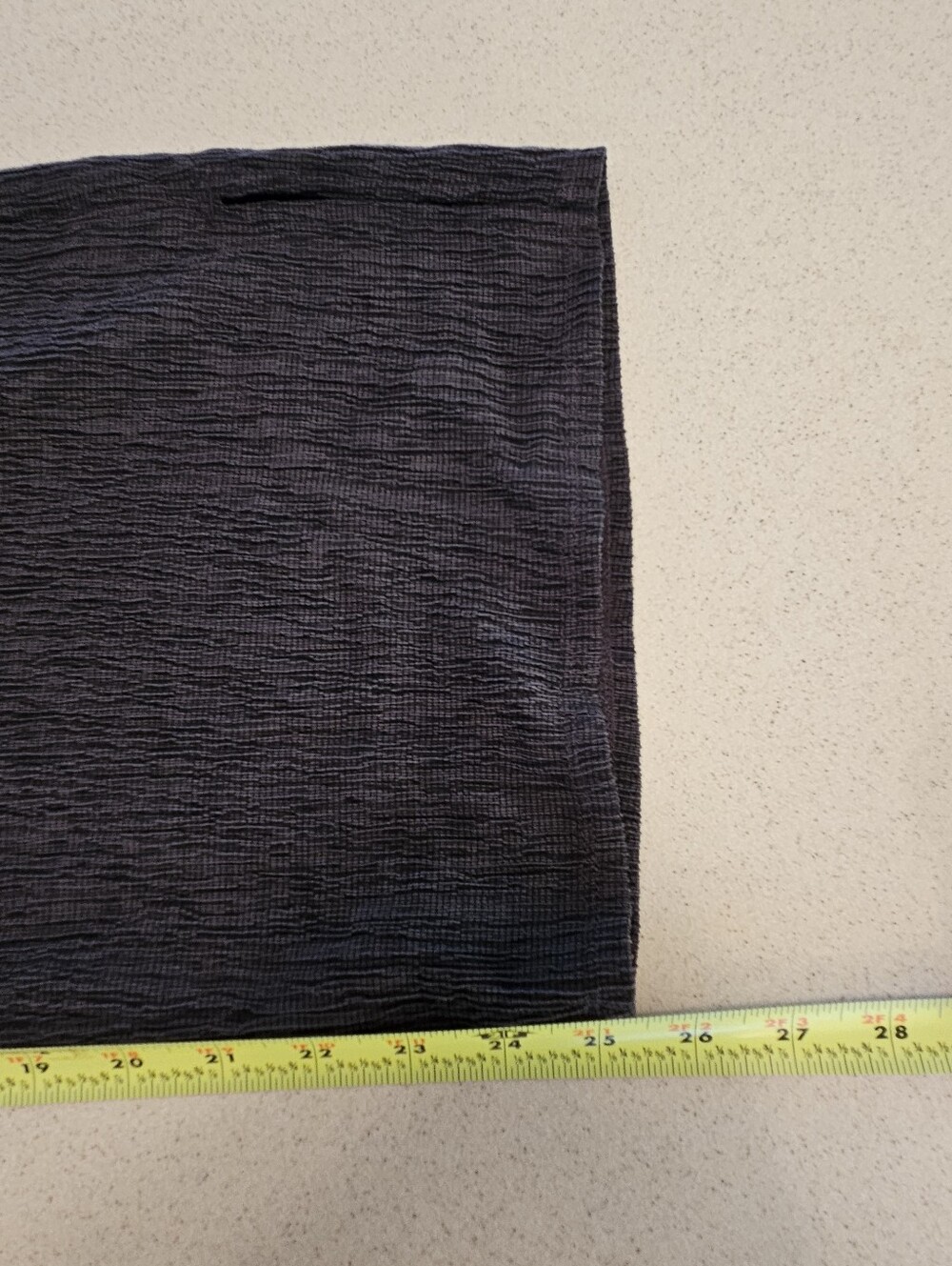Eileen Fisher SZ S Petite Gray Crepe Pull On Relaxed Fit Pant Split Hem Baggy - Picture 9 of 12